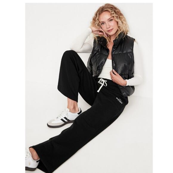 NWT Extra High-Waisted Vintage Logo Sweatpants S-Tall / M - Picture 1 of 15